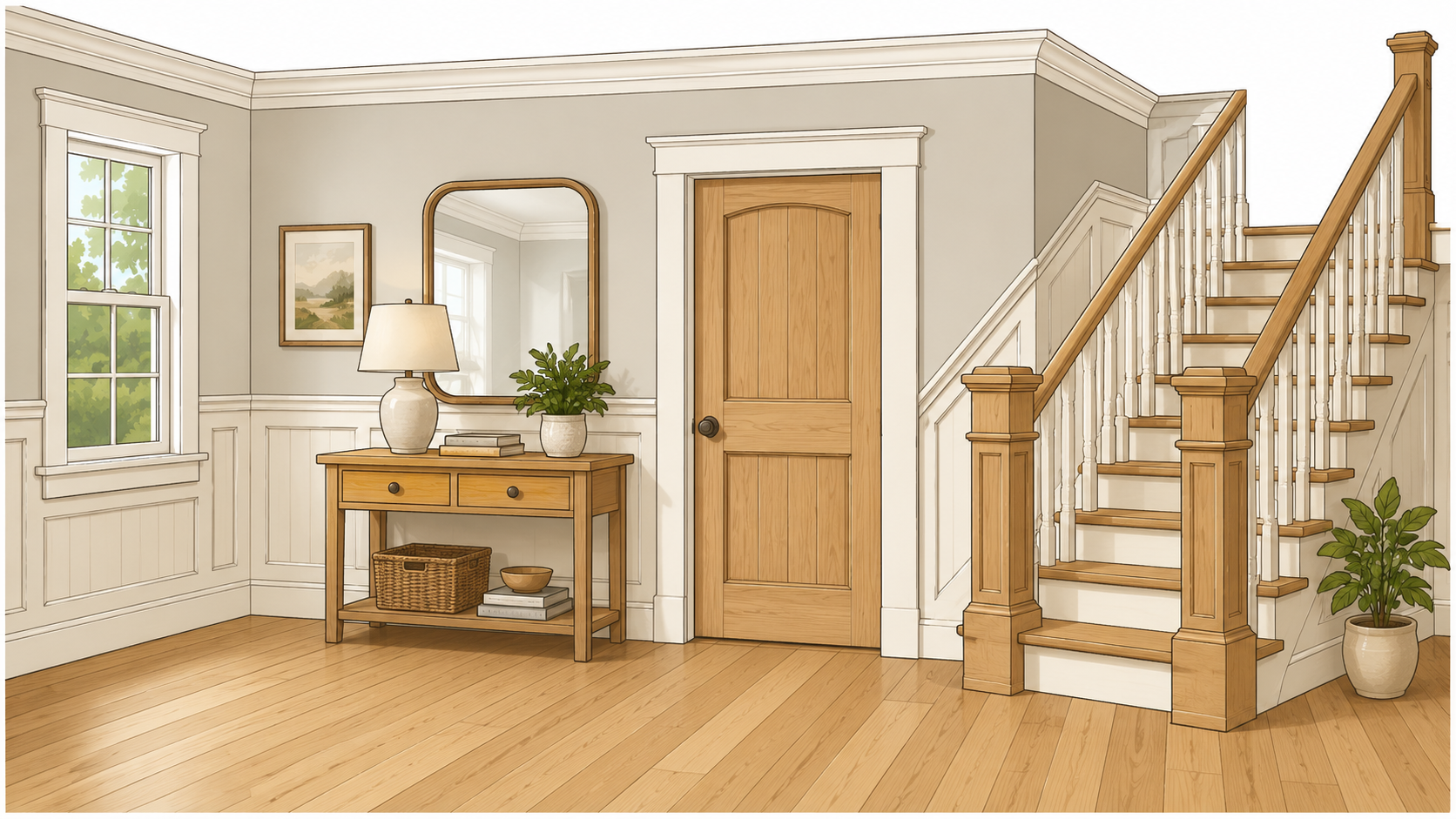 Interior design millwork